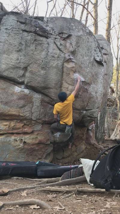 Genghis Khan v5, Stone Fort - Beta Video from dan_fu_climbs