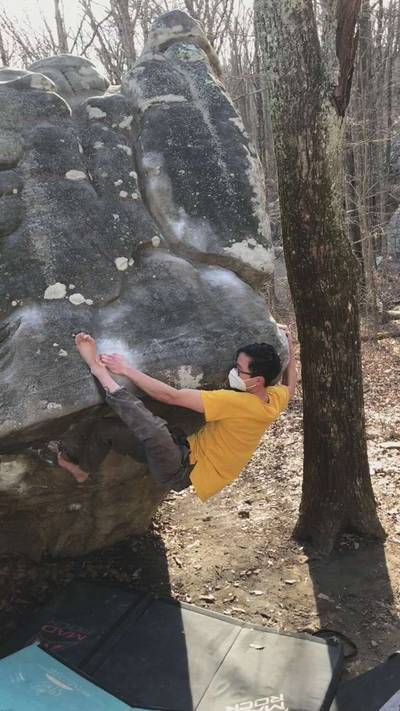The Sternum v5, Stone Fort - Beta Video from dan_fu_climbs