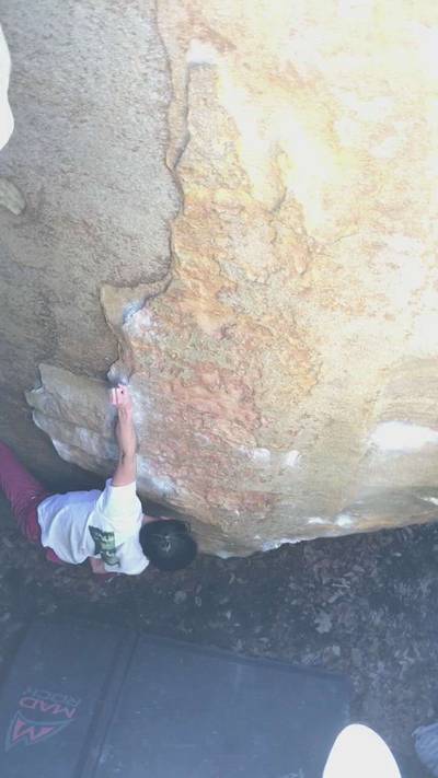 A Face in the Crowd (Sit Down) v7, Stone Fort - Beta Video from dan_fu_climbs