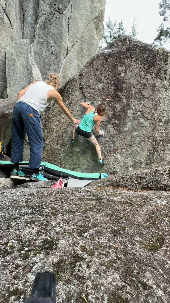 Crimpin' Ain't Easy v10, Squamish - Beta Video from silijenn