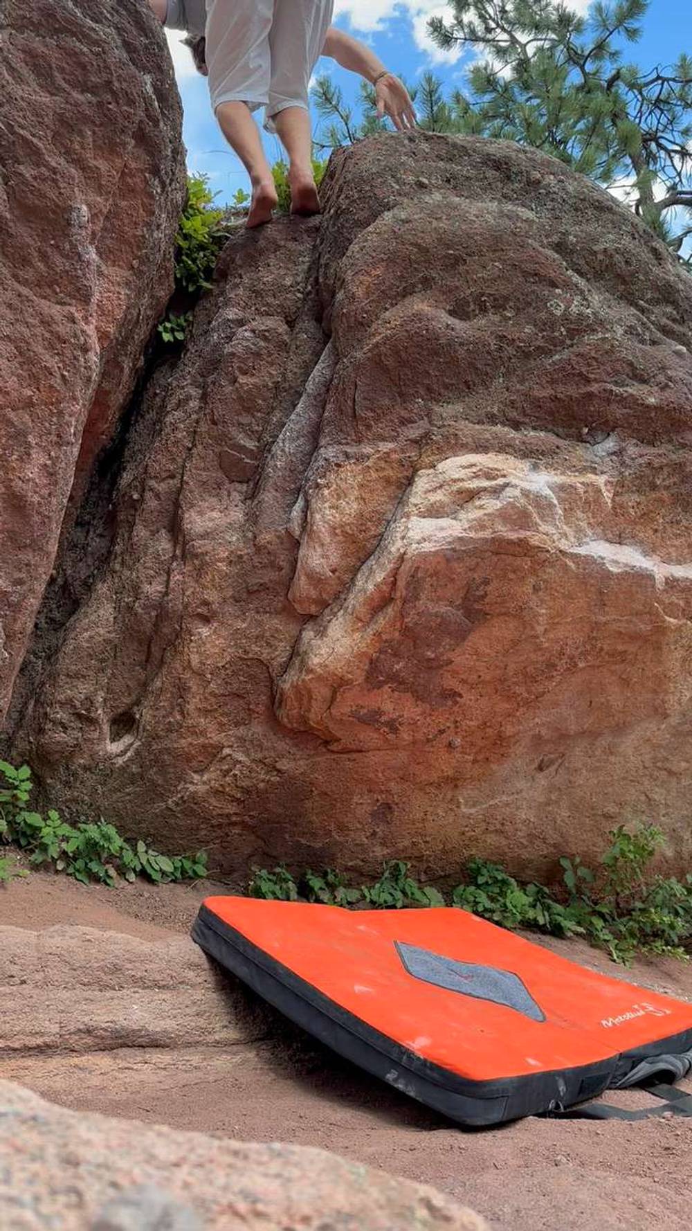 Layback Lesson v0, Flagstaff Mountain, CO - Beta Video from Chris_Ol
