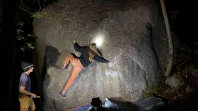 Seams Easy v5, Little Cottonwood Canyon - Beta Video from rocksturnmeon