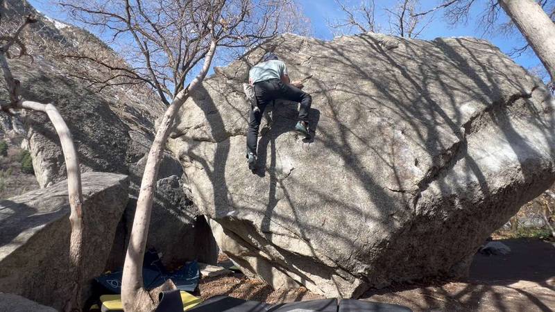 Slab 2 Sit v2, Little Cottonwood Canyon - Beta Video from rubbersharkman