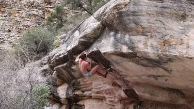 Ode to the Modern Mayor v9, Red Rock - Beta Video from mylesclimbs