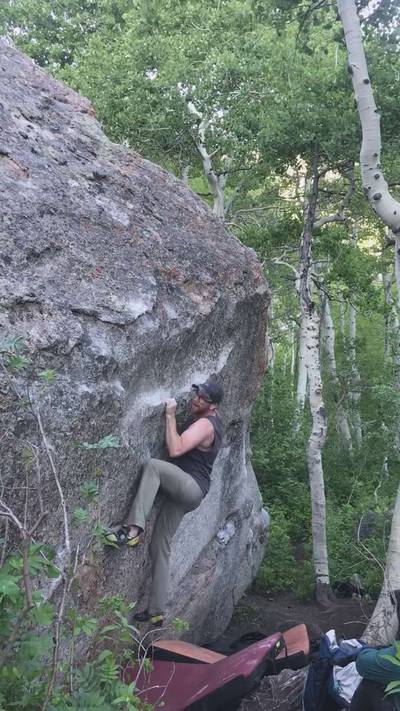 Handsome Blunderstone v5, Little Cottonwood Canyon - Beta Video from pater.