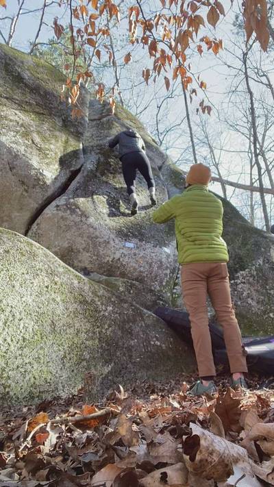 DC Slab v2, Boat Rock - Beta Video from lindseyontherocks