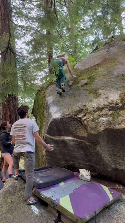 Mantel Madness v4, Squamish - Beta Video from emmaanson