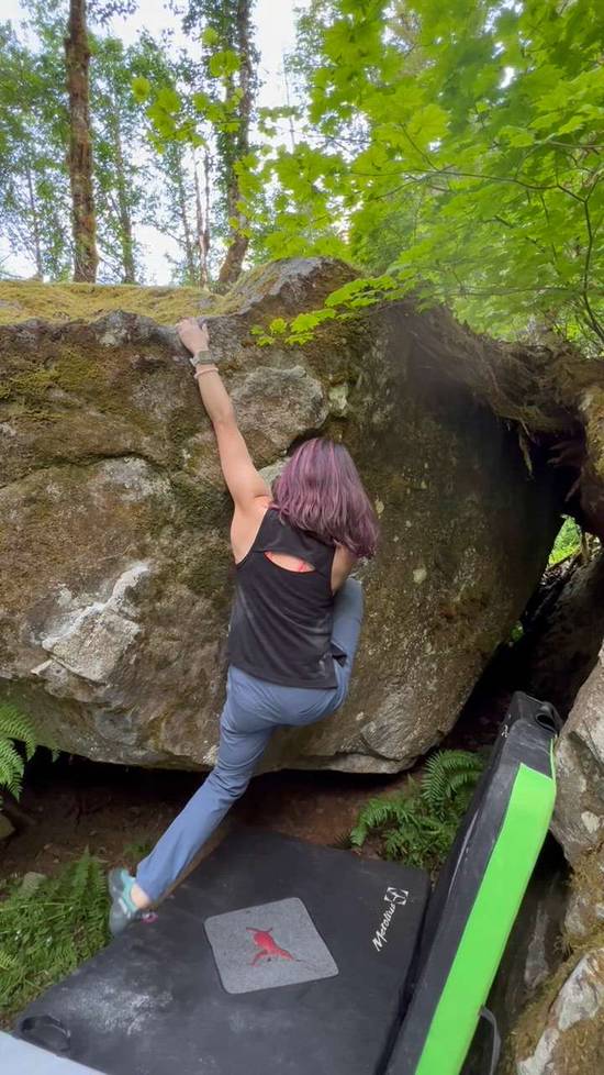 Happy Trails v3, Miller River - Beta Video from tiffboulderland