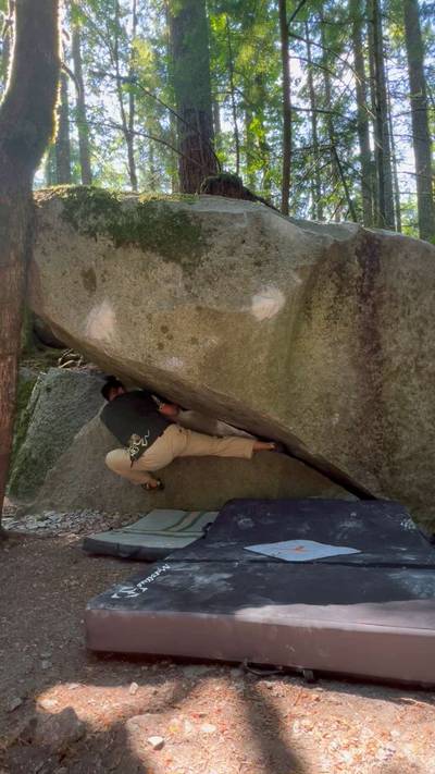 Roof Crack v3, Index - Beta Video from Korean.climber