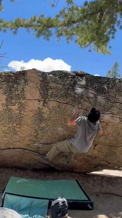 Memory Loss v6, Tramway - Beta Video from climbingevan