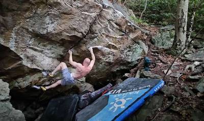 Wild Bill's Slap v6, New River Gorge - Beta Video from amoses