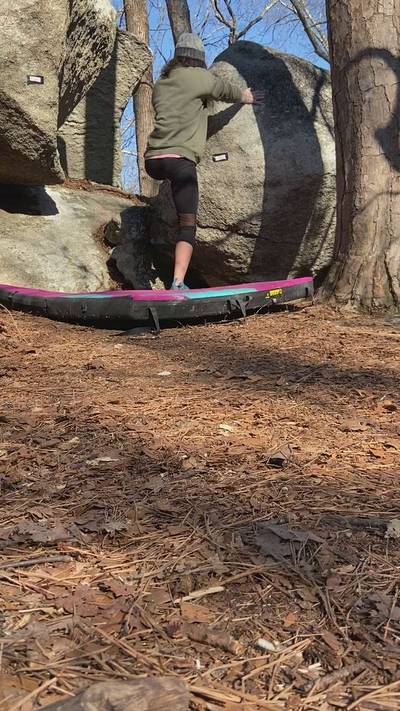 Ski-Bop v3, Boat Rock - Beta Video from btheclimber
