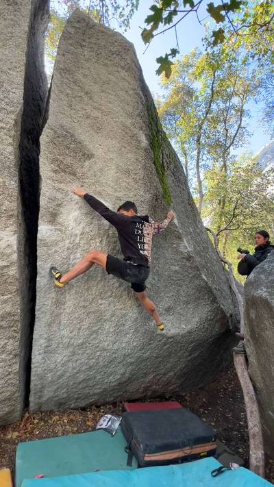 American Dream (AKA Steven's Arete) v8, Little Cottonwood Canyon - Beta Video from slimthicc420