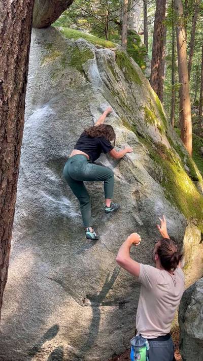 Big Stone v4, Squamish - Beta Video from lilfootcut