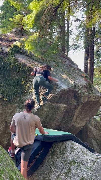 Mantel Madness v4, Squamish - Beta Video from lilfootcut