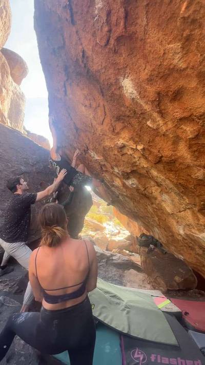Brutus v5, Hueco Tanks - Beta Video from northofem