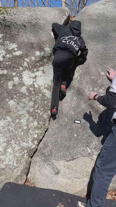 Tennis Shoe Crack vB, Boat Rock - Beta Video from AnjieGraceR
