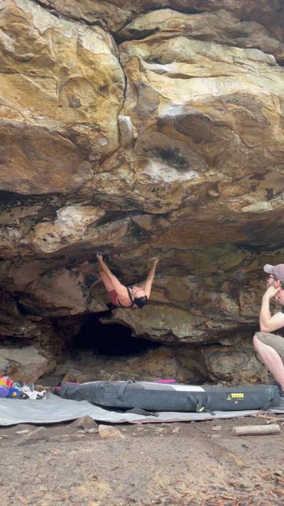 Johnny Chimpo v5, New River Gorge - Beta Video from allison