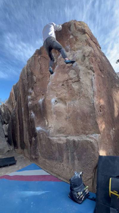 LeVar v1, Joe's Valley - Beta Video from mylesclimbs