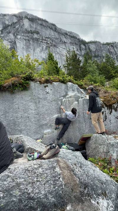 Peter's Face v1, Squamish - Beta Video from tiinnngggg