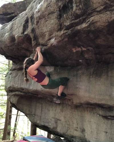 Mad Hatter v6, New River Gorge - Beta Video from aliciaoberholzer