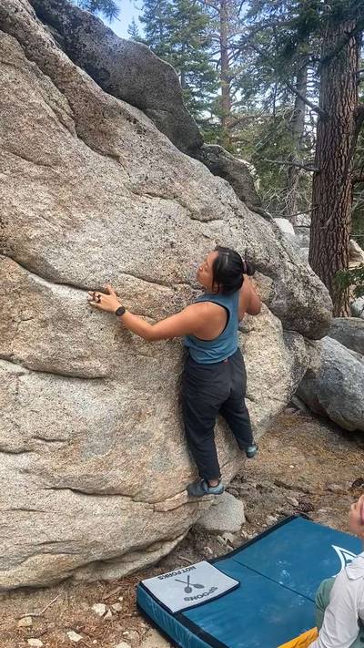 Poorman's Traverse v1, Tramway - Beta Video from Vickie