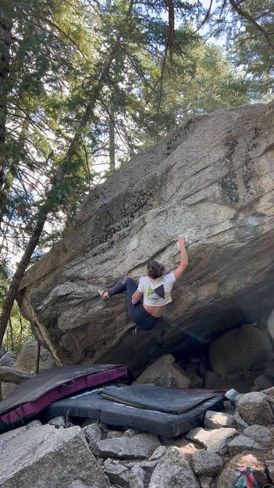 First Down v7, Little Cottonwood Canyon - Beta Video from CathyG