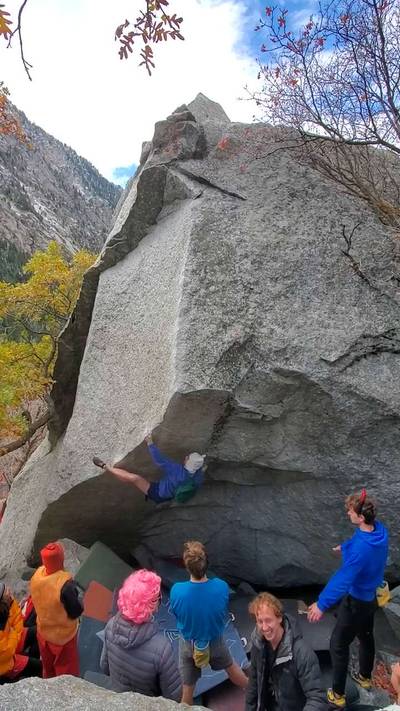 Wrist Rocket v9, Little Cottonwood Canyon - Beta Video from punter9000