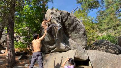 The Physical v4, Leavenworth - Beta Video from climb_ryan