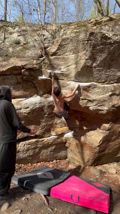 Steele Slopers Right v6, Dayton Pocket - Beta Video from Jakew.climbing