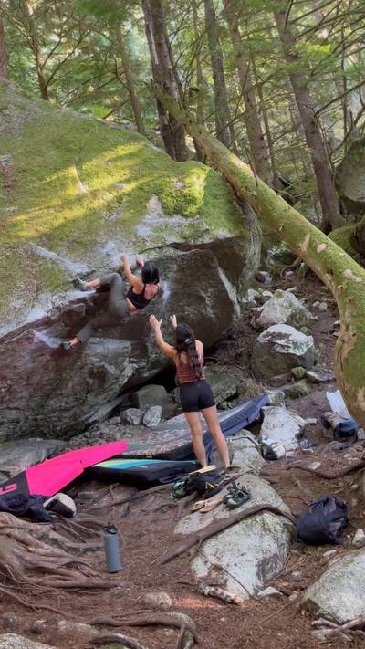 Keith's Roof v6, Squamish - Beta Video from SWEEEEET
