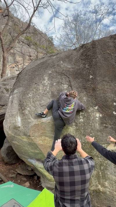 Rotator Cuff v5, Rumbling Bald - Beta Video from griffin.climbs