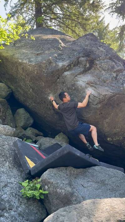 Johnny's Bulge v8, Leavenworth - Beta Video from mike.cuts.feet