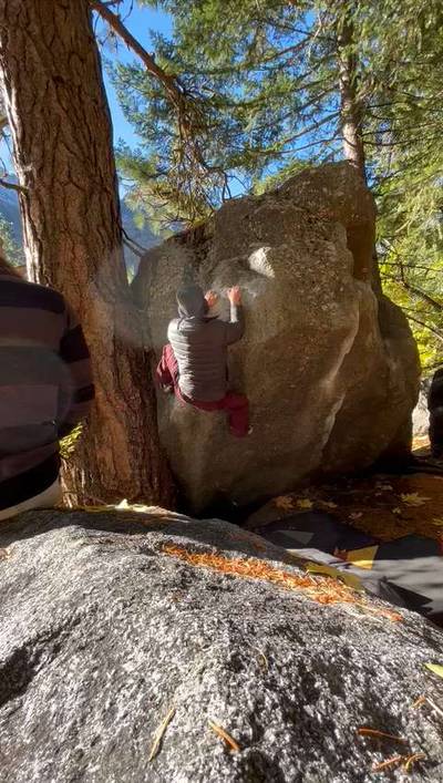 Bear Hug v5, Leavenworth - Beta Video from mike.cuts.feet