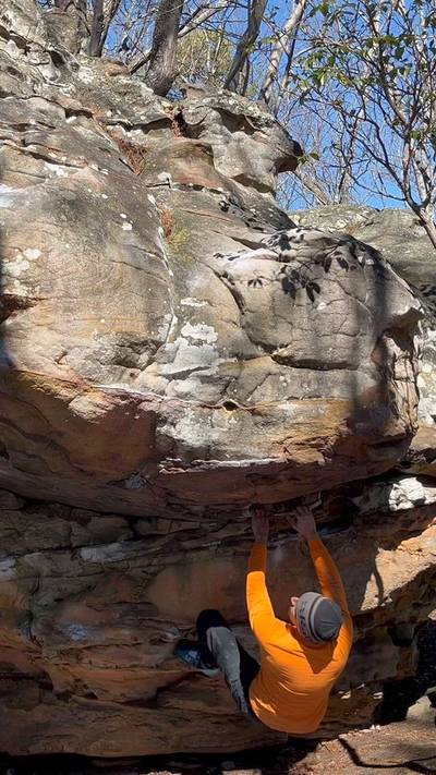 Groper Left v2, Rocktown - Beta Video from MarioTheClimber