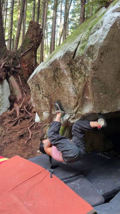 Progression in Backwards Thinking v9, Squamish - Beta Video from annicesbeta