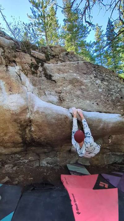 Man Eater v8, Rocky Mountain National Park - Beta Video from breakfasthaver