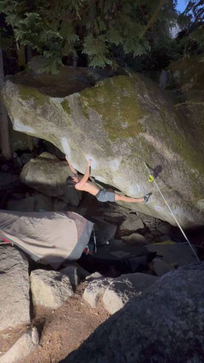 Worm World Cave Low v10, Squamish - Beta Video from limperial