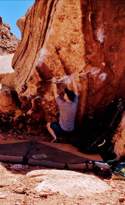 Van Betten Arete v4, Red Rock - Beta Video from mallekai