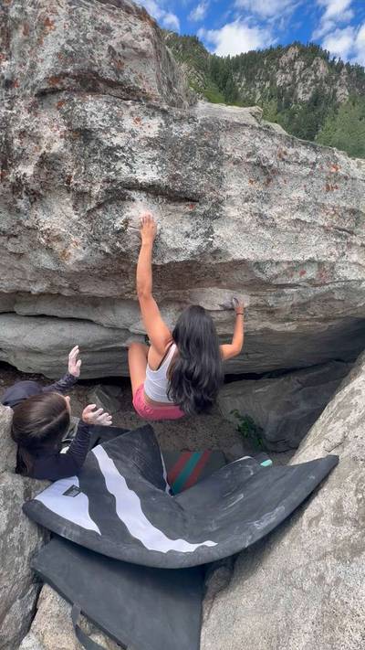 Cragger Rimjob v6, Little Cottonwood Canyon - Beta Video from coachmarisaa
