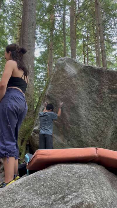 Titanic Lunge v4, Squamish - Beta Video from tylerchalks