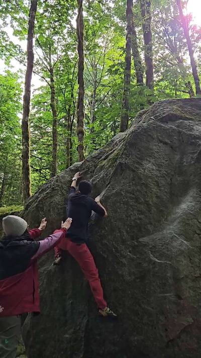 Mr. Green v0, Squamish - Beta Video from nicowaling