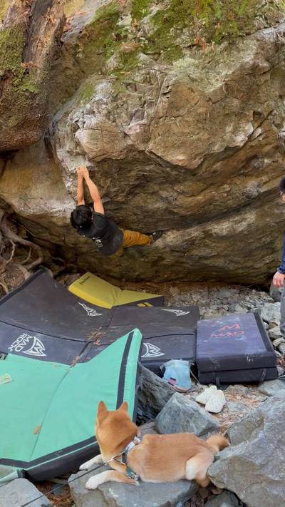 Crumble Mumble v6, Mt. Tamalpais - Beta Video from BigHead