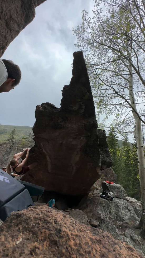 Winston's Arete v4, Rocky Mountain National Park - Beta Video from k80ferg