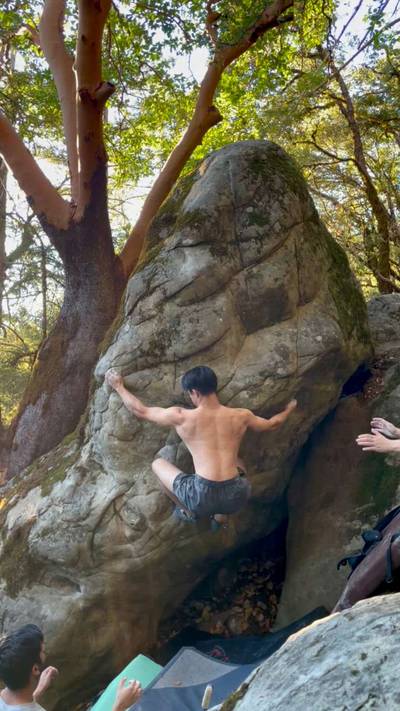 Egghead Arete v8, Castle Rock State Park - Beta Video from ericps