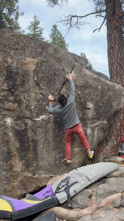 Bedroom Bully v9, Leavenworth - Beta Video from Boulderman_Climbs