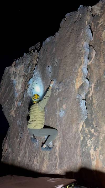 Pearl - Northeast Face Center v2, Red Rock - Beta Video from wrists.hurt.again_xiangjiao.bala