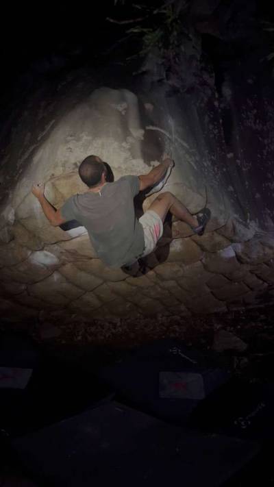 Left Wing v6, Stone Fort - Beta Video from climbsbynikaleb