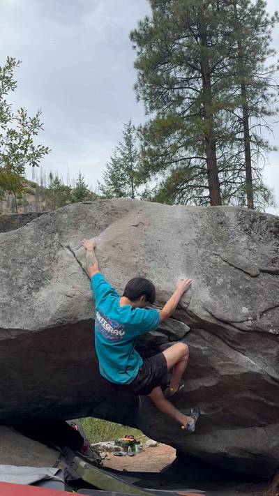 Sitting Bull v4, Leavenworth - Beta Video from climb_ryan