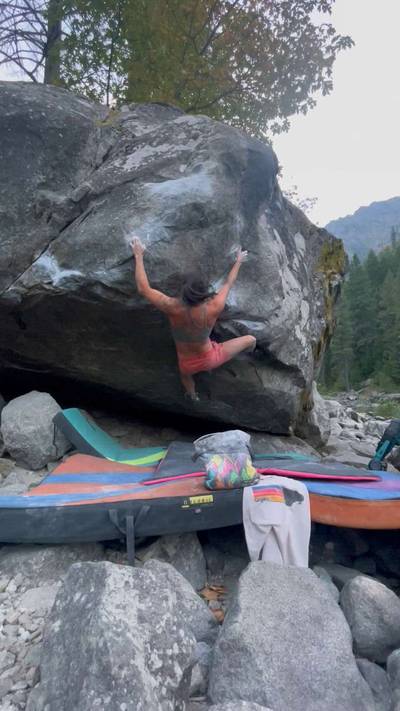 The Hueco Crimper Low v8, Leavenworth - Beta Video from lkasmer